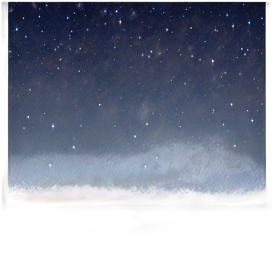 Starry Sky Horizon Png Lgo PNG