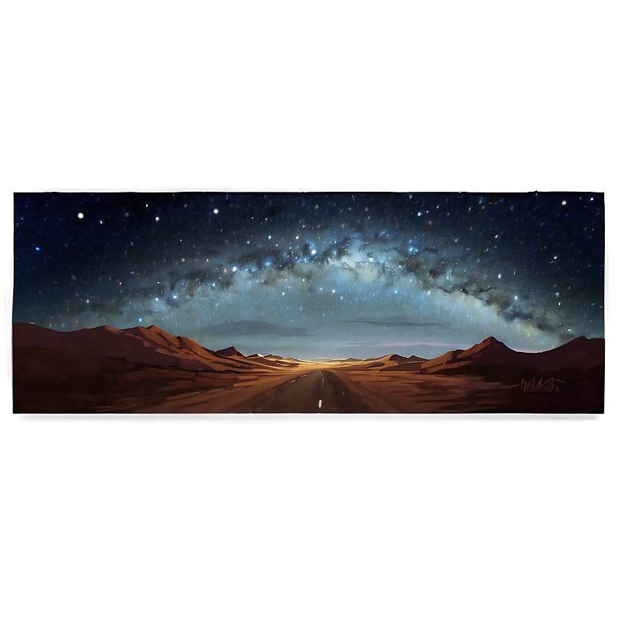 Starry Sky Journey Png Eiq PNG