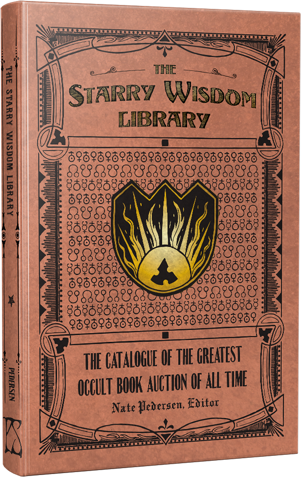 Starry Wisdom Library Book Cover PNG