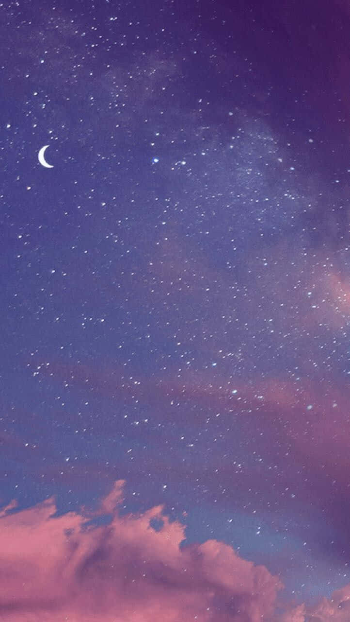 Download Black Aesthetic iPhone Stars In Sky Wallpaper  Wallpaperscom