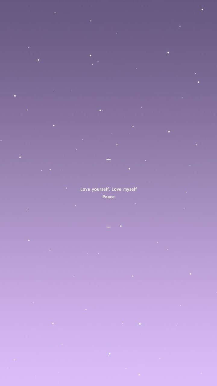 Purple Stars Aesthetic Tumblr Wallpaper