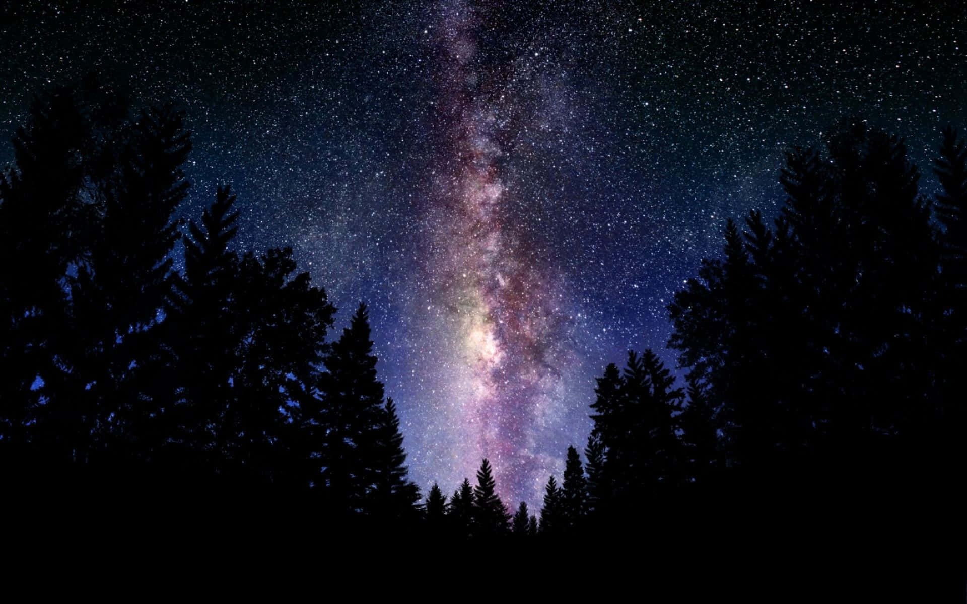Unavista Impresionante De Estrellas Titilantes En El Cielo Nocturno