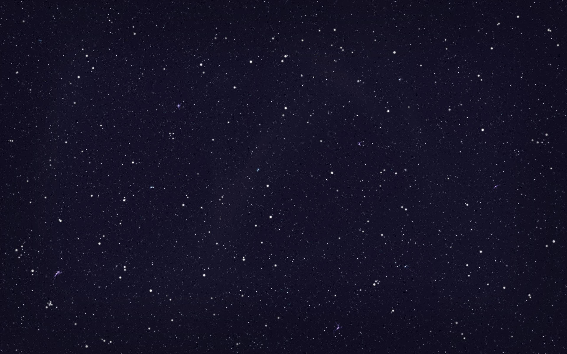 See the stars sparkle in the night sky Wallpaper