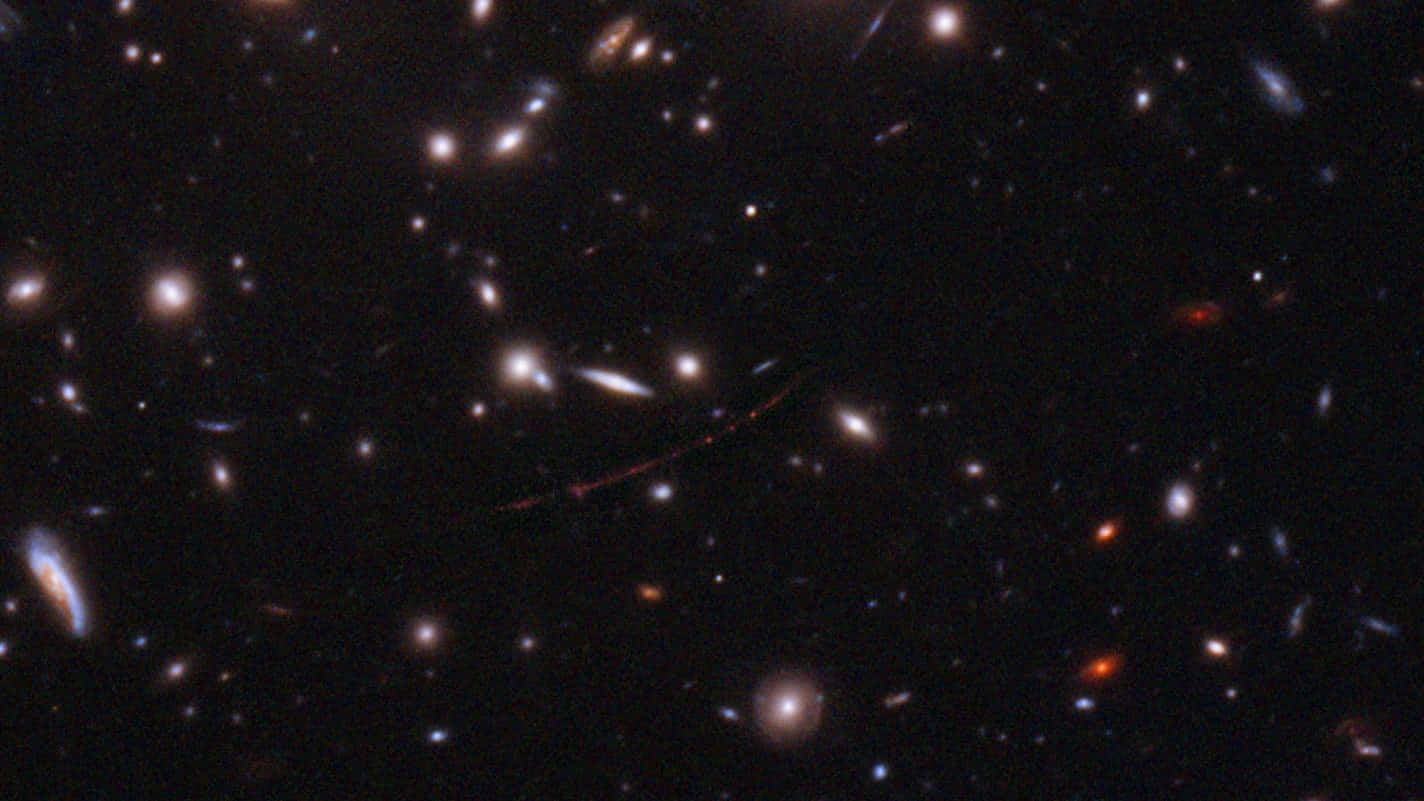Stjärnori Rymden Hubble Djupfält Bild