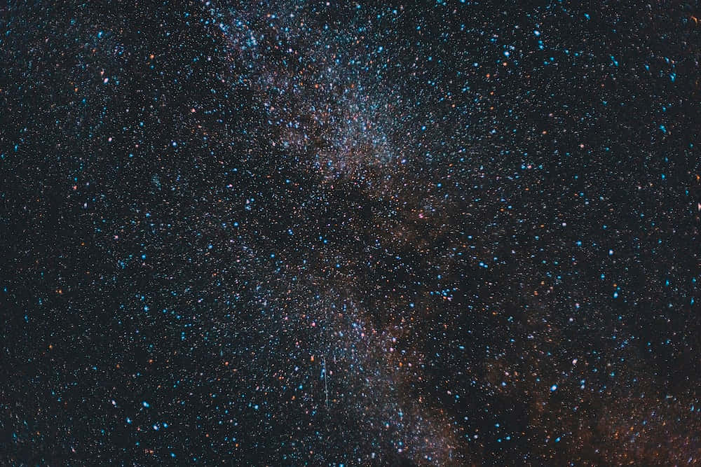 Stjärnori Rymden, Bild Av Vintergatan