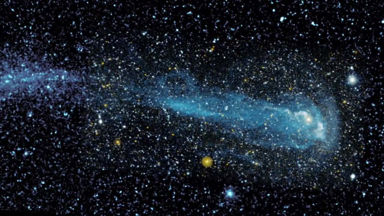 Estrellasen El Espacio: Imagen De La Maravillosa Cola De Mira.