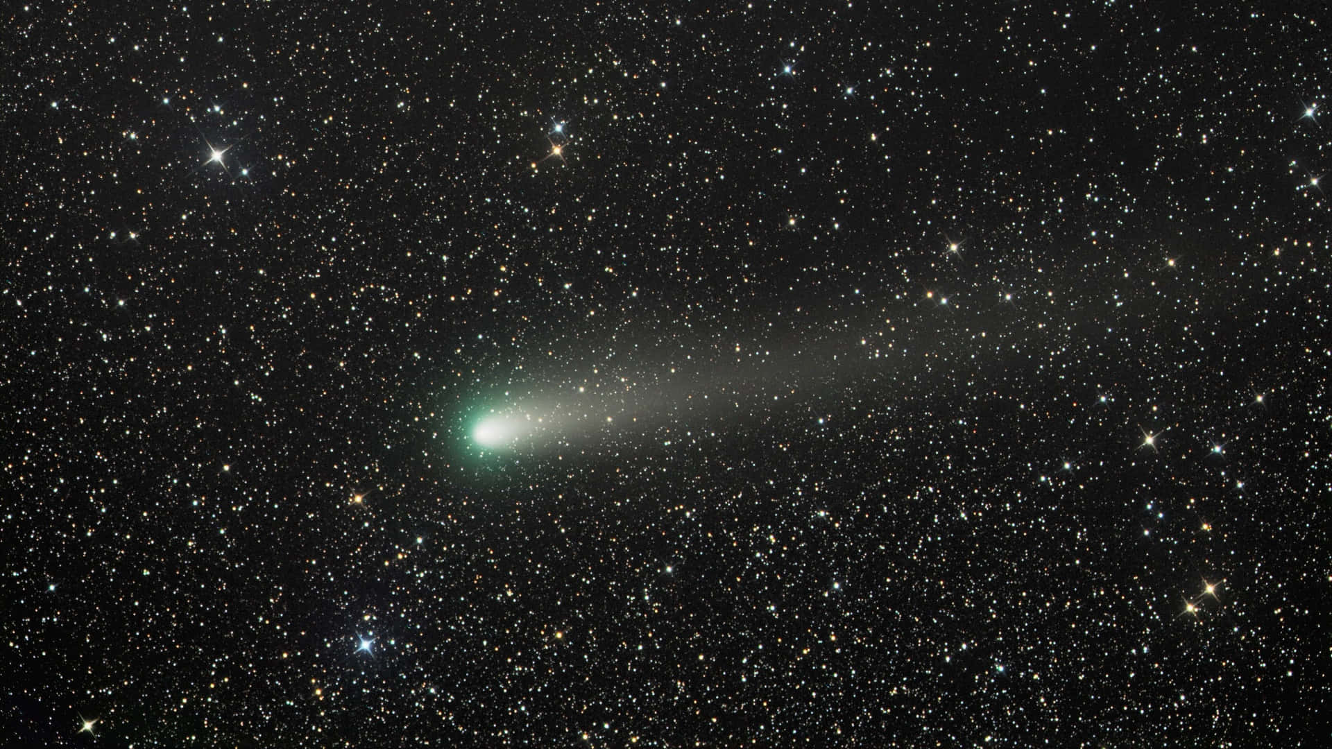Stjärnori Rymden, Bild På Kometen 21p.