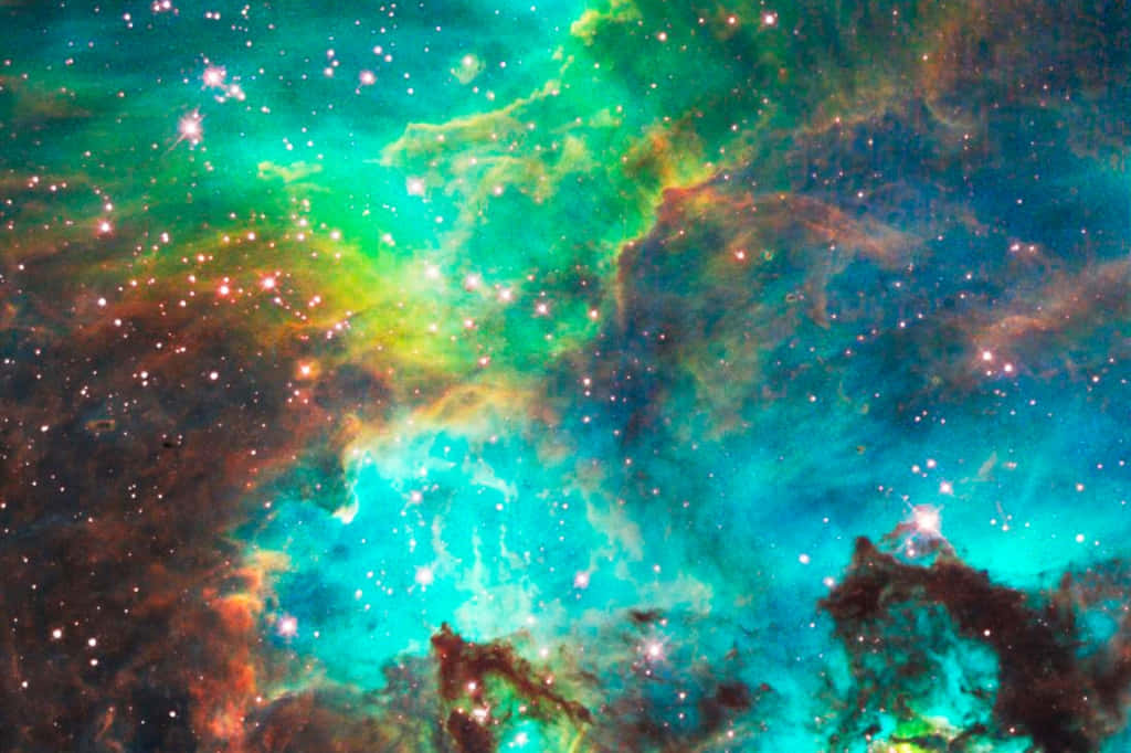 Stjärnori Rymden Bild Av Stora Magellanska Molnet