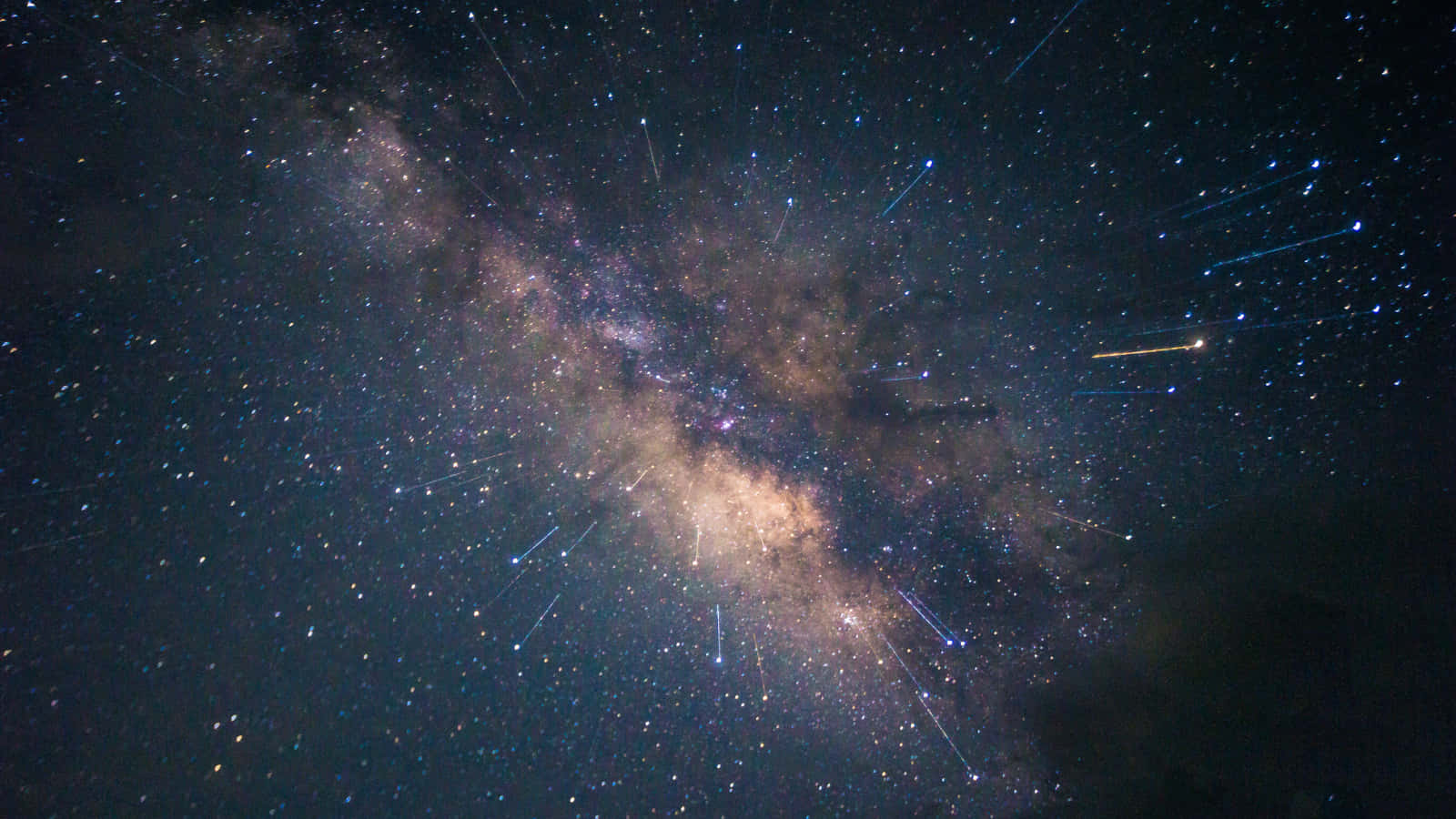 Stjärnori Rymden, Bild Av Vintergatan Galaxen