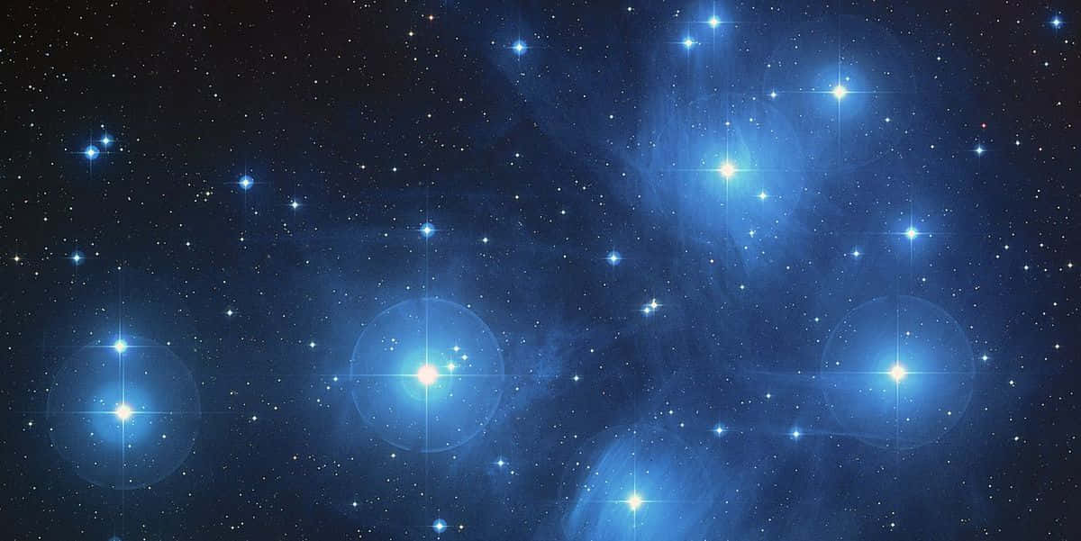 Imagende Estrellas Etéreas En El Espacio