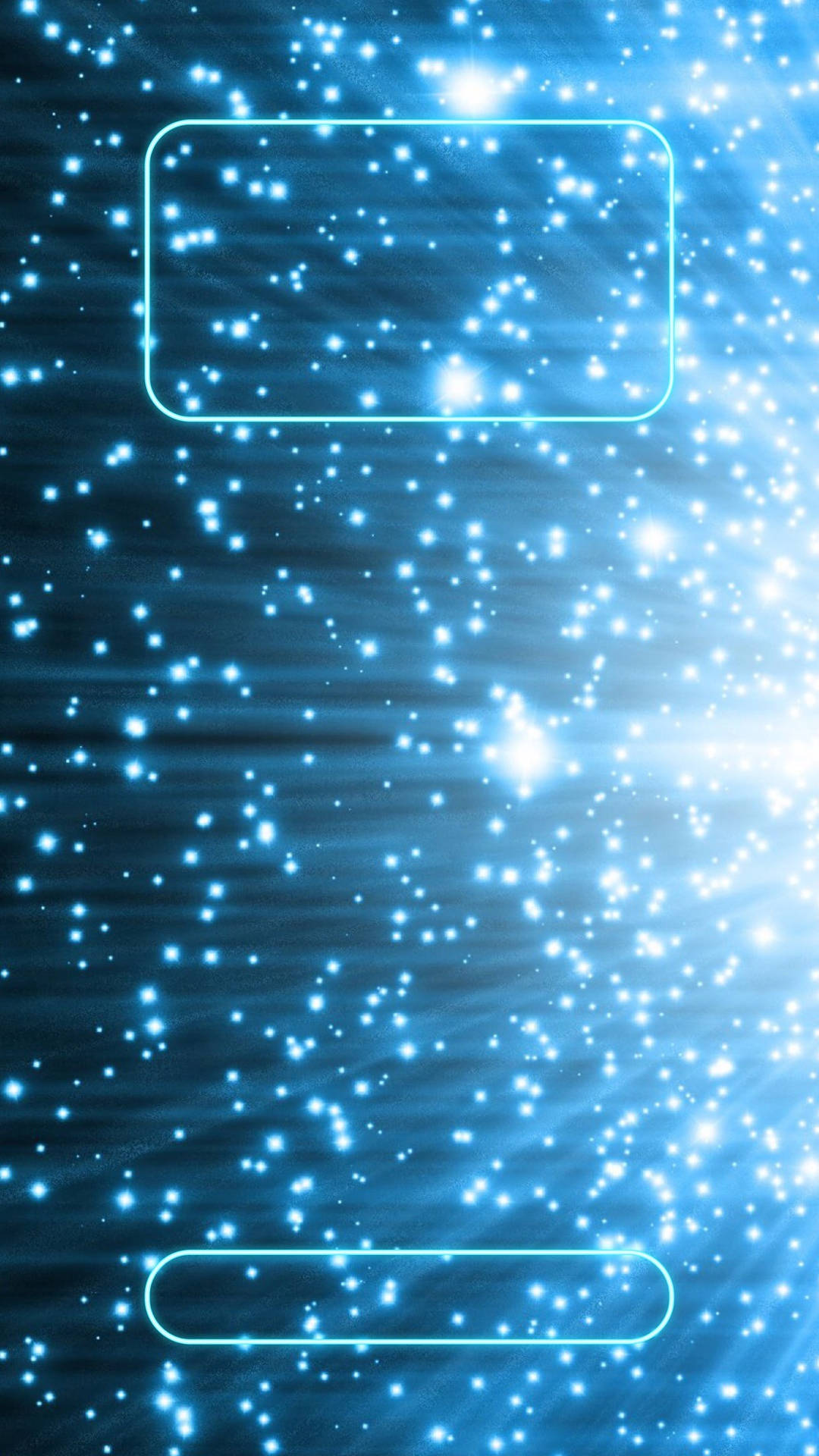 Stars Lockscreen Blue Space Phone Wallpaper