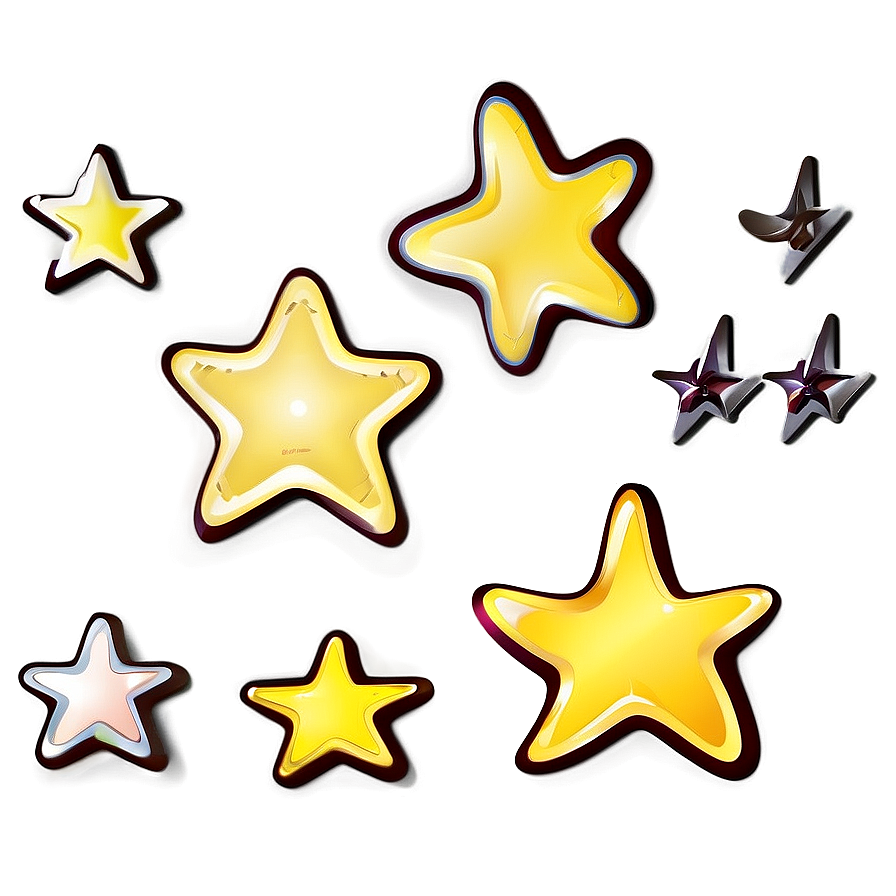 Download Stars Outline Transparent Png Jdl | Wallpapers.com