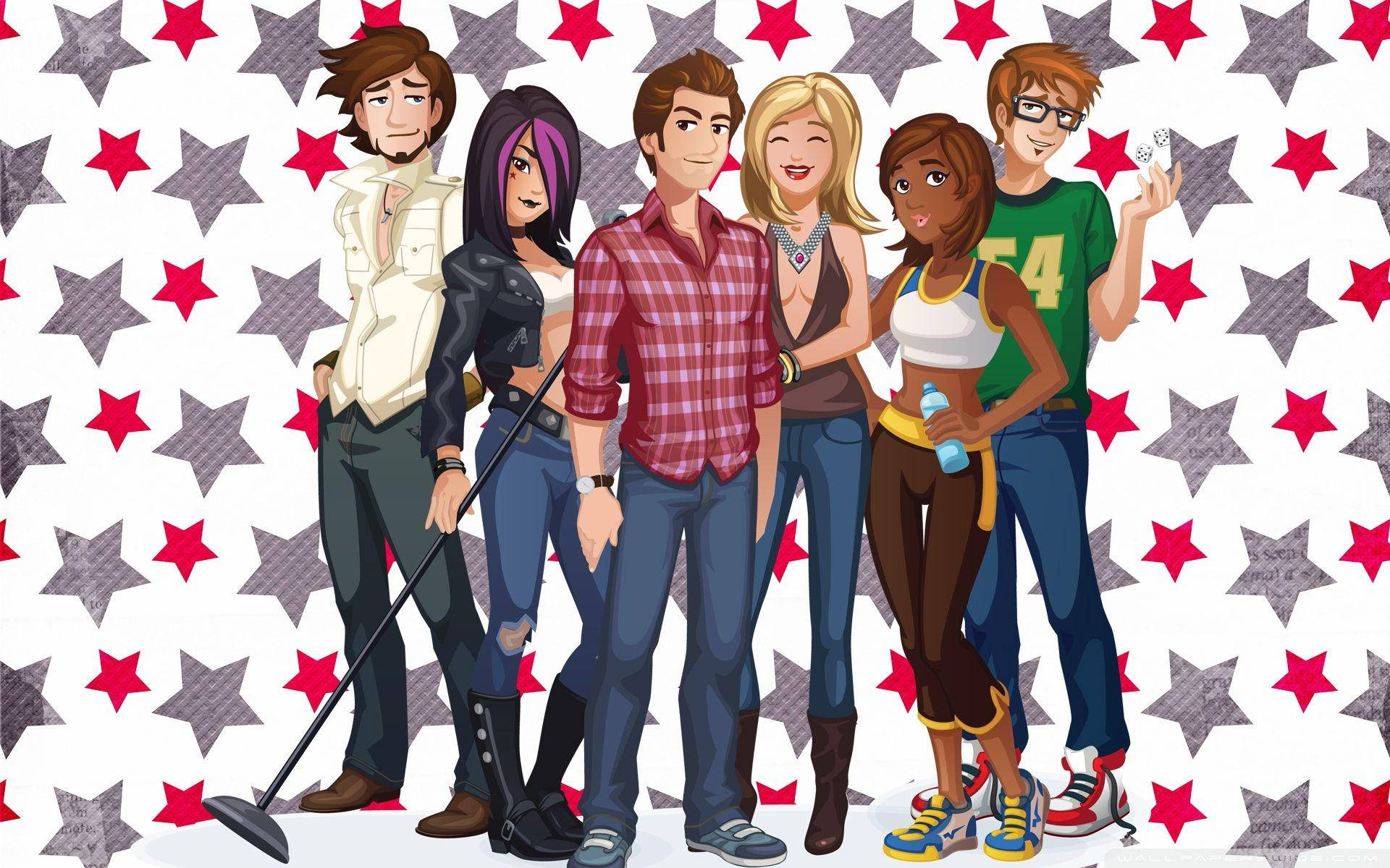Stjernerne The Sims Wallpaper