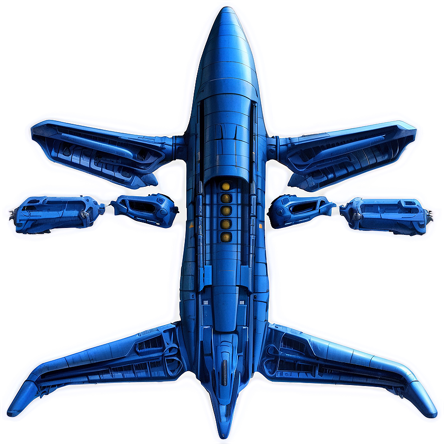 Starship Blueprint Png Ceb PNG