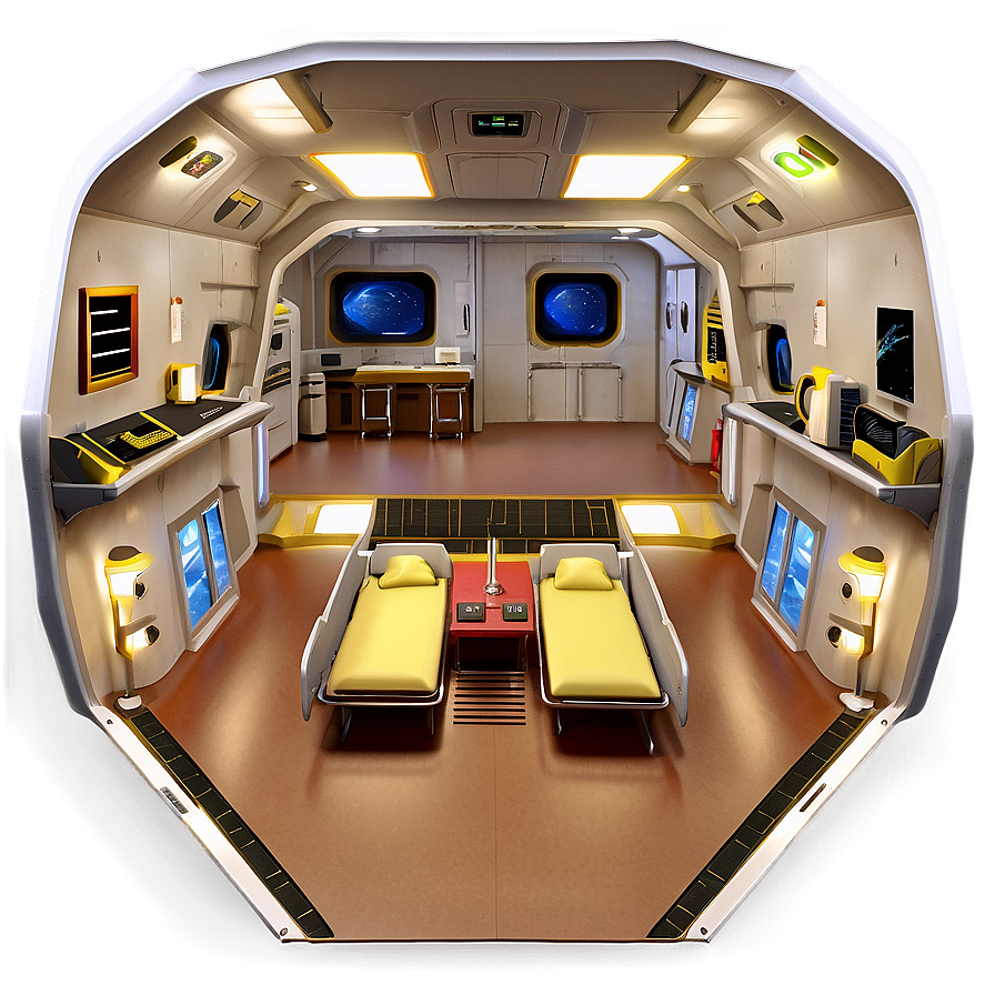 Starship Crew Quarters Png Cgh9 PNG