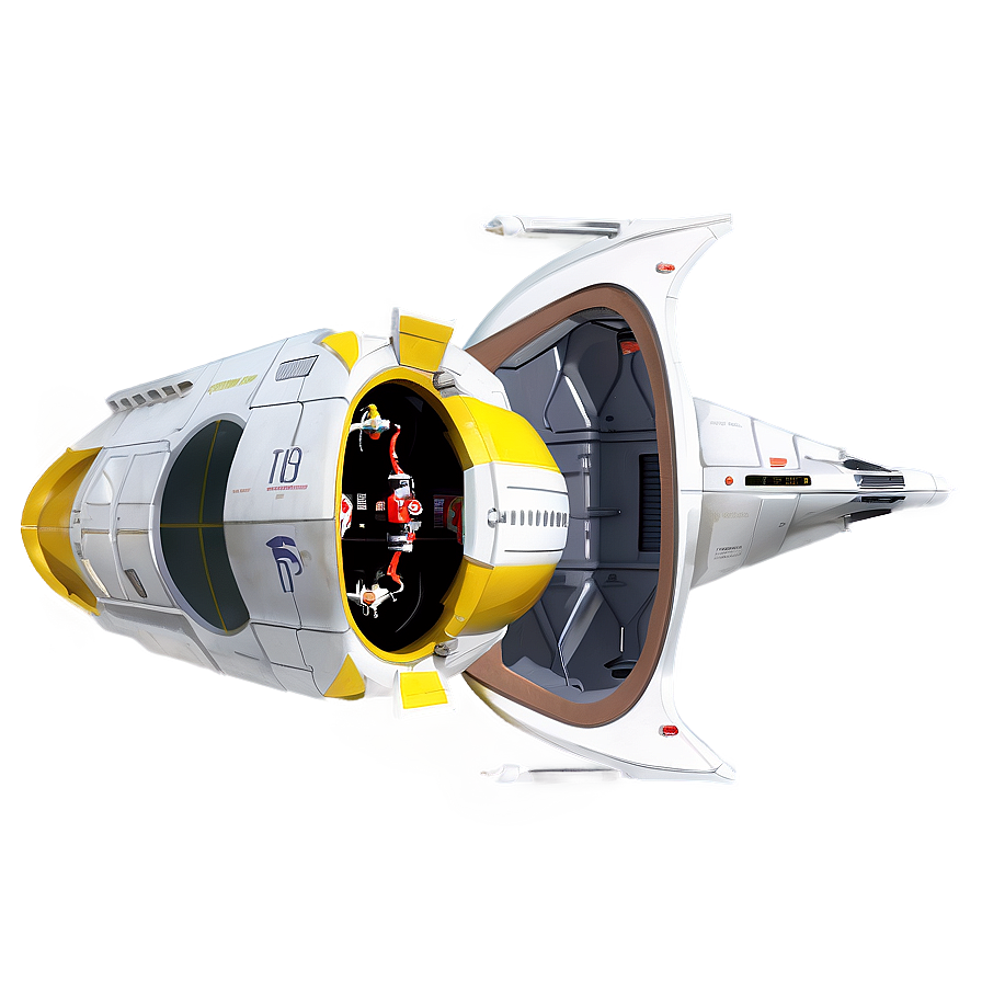 Starship Escape Pod Png 06202024 PNG