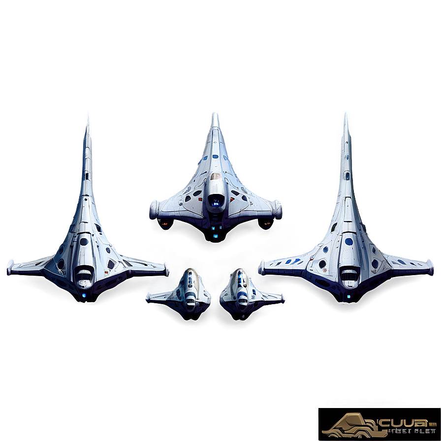 Starship Fleet Formation Png 06202024 PNG