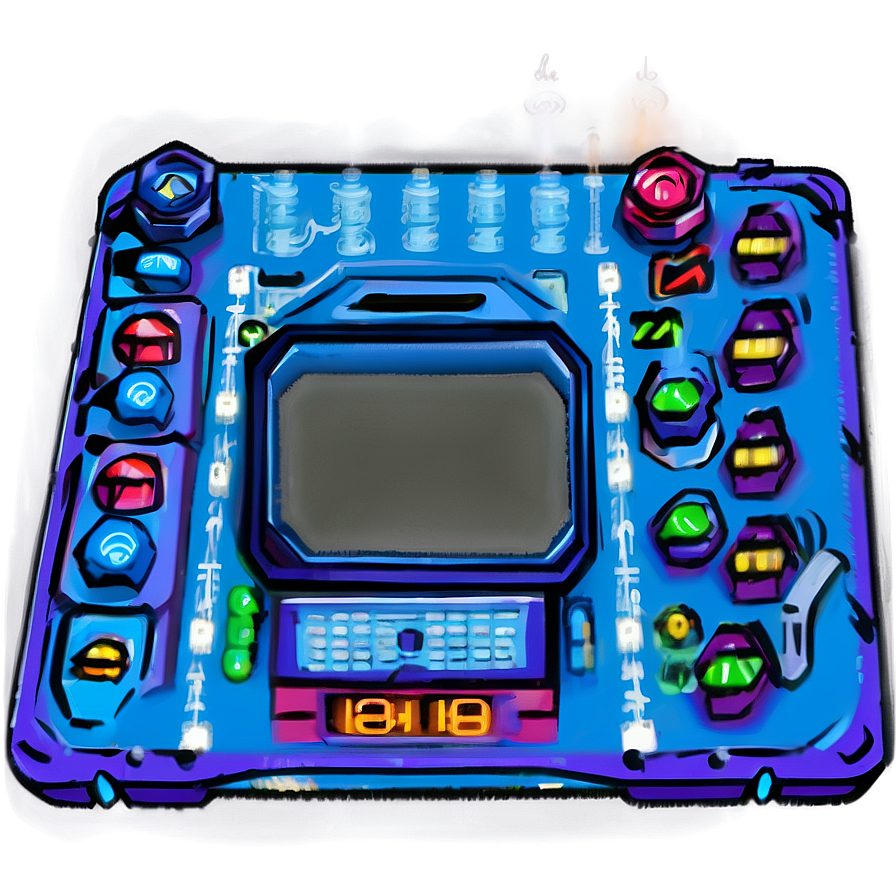 Starship Tactical Console Png Fuc PNG