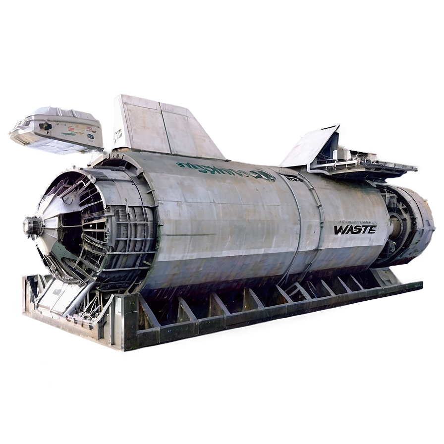 Starship Waste Recycling Png Ele85 PNG