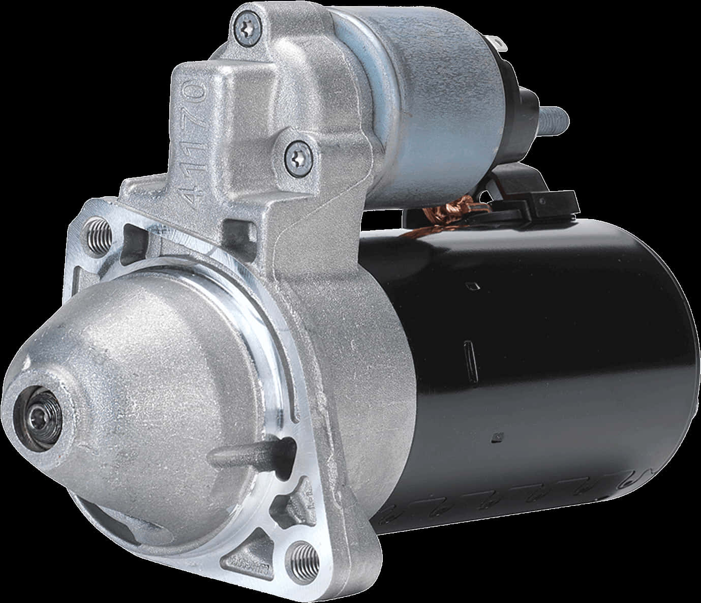 Starter Motor Isolated Background PNG