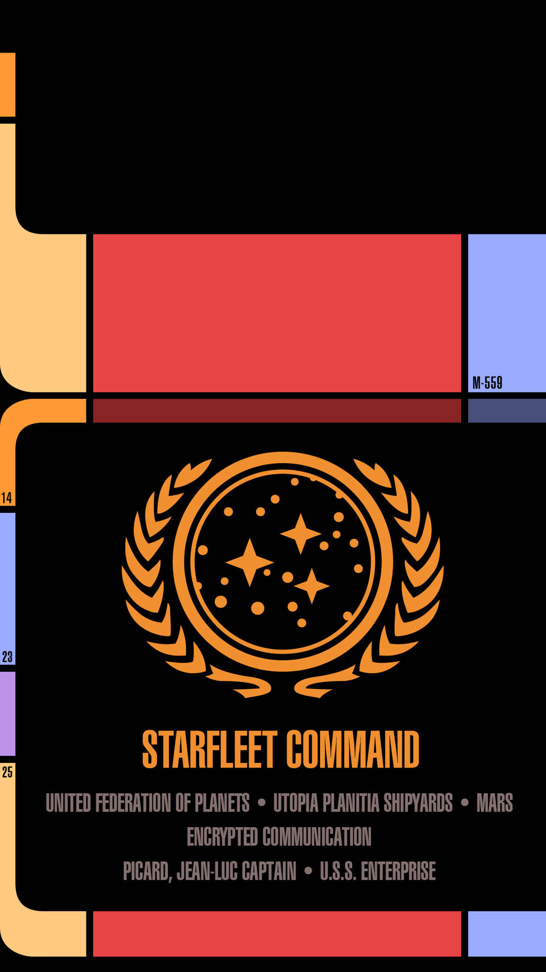 Startfleet Lcars Command Android Phone