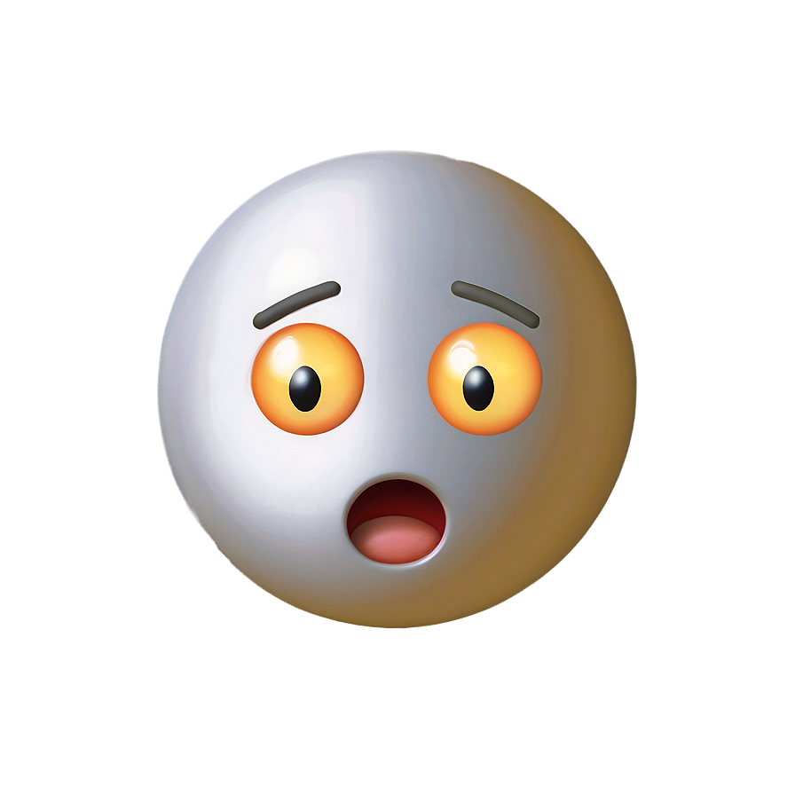 Startled Emoji Image Png 35 PNG