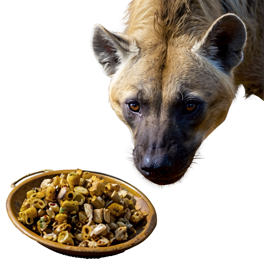 Starving Hyena Searching Png 06112024 PNG