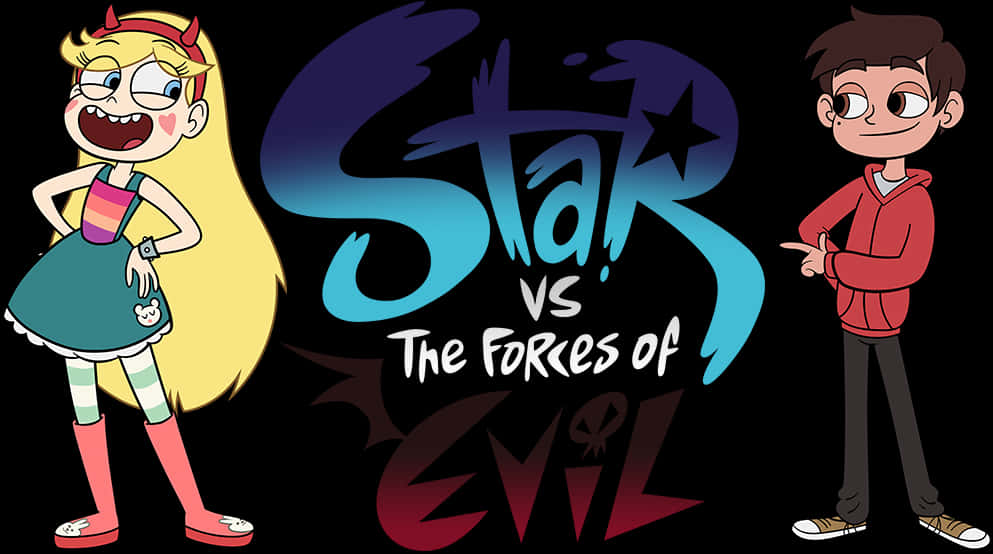 Download Starvs The Forcesof Evil Animated Characters | Wallpapers.com