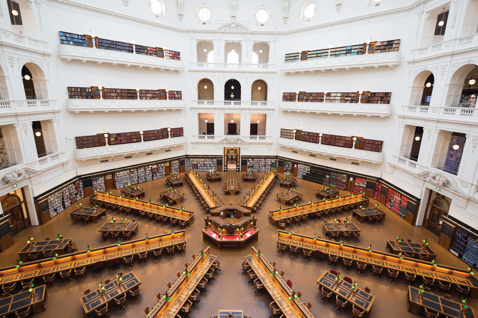 State Library Grand Reading Room Wallpaper