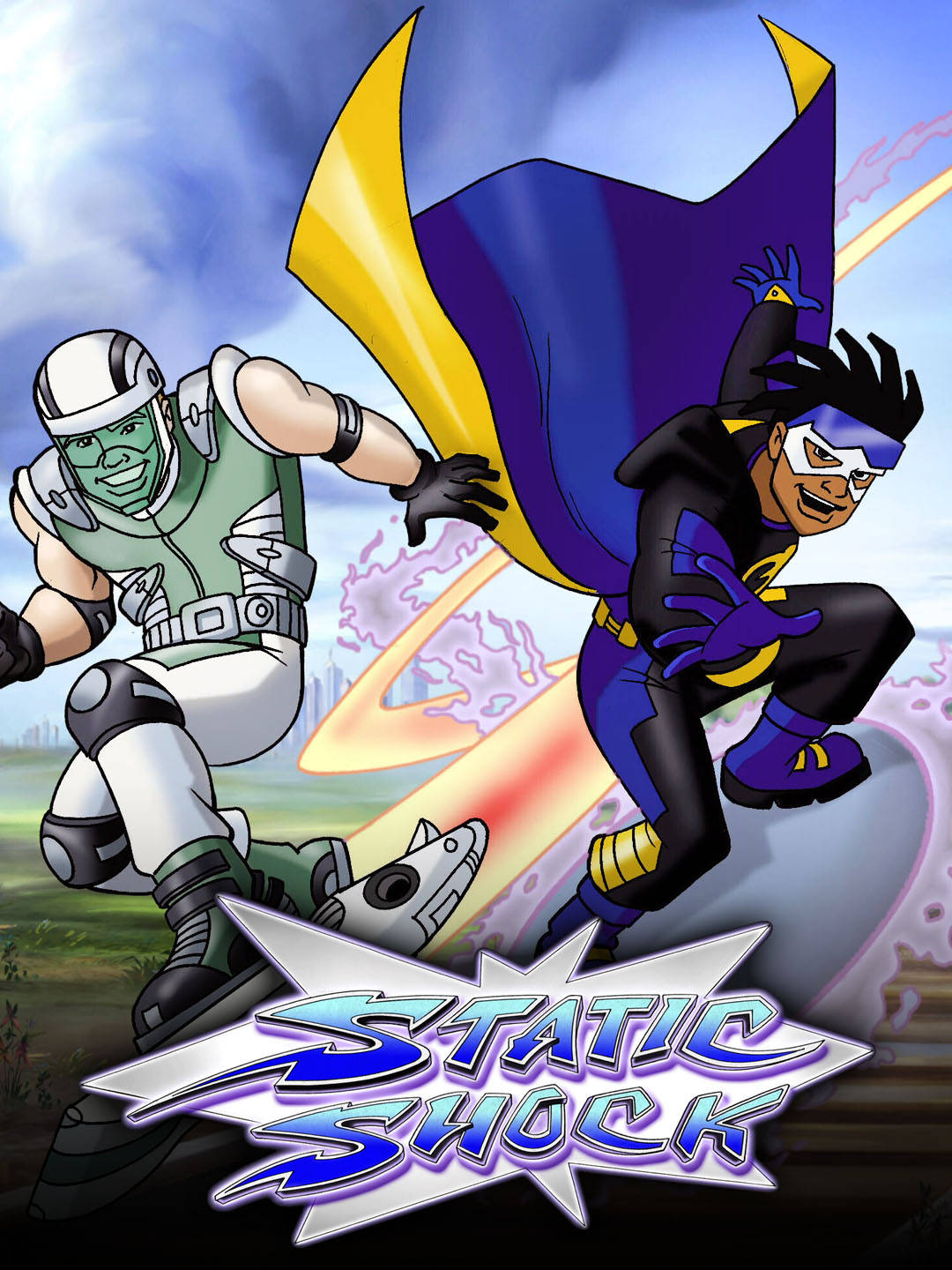 Static Shock And Ally Wallpaper