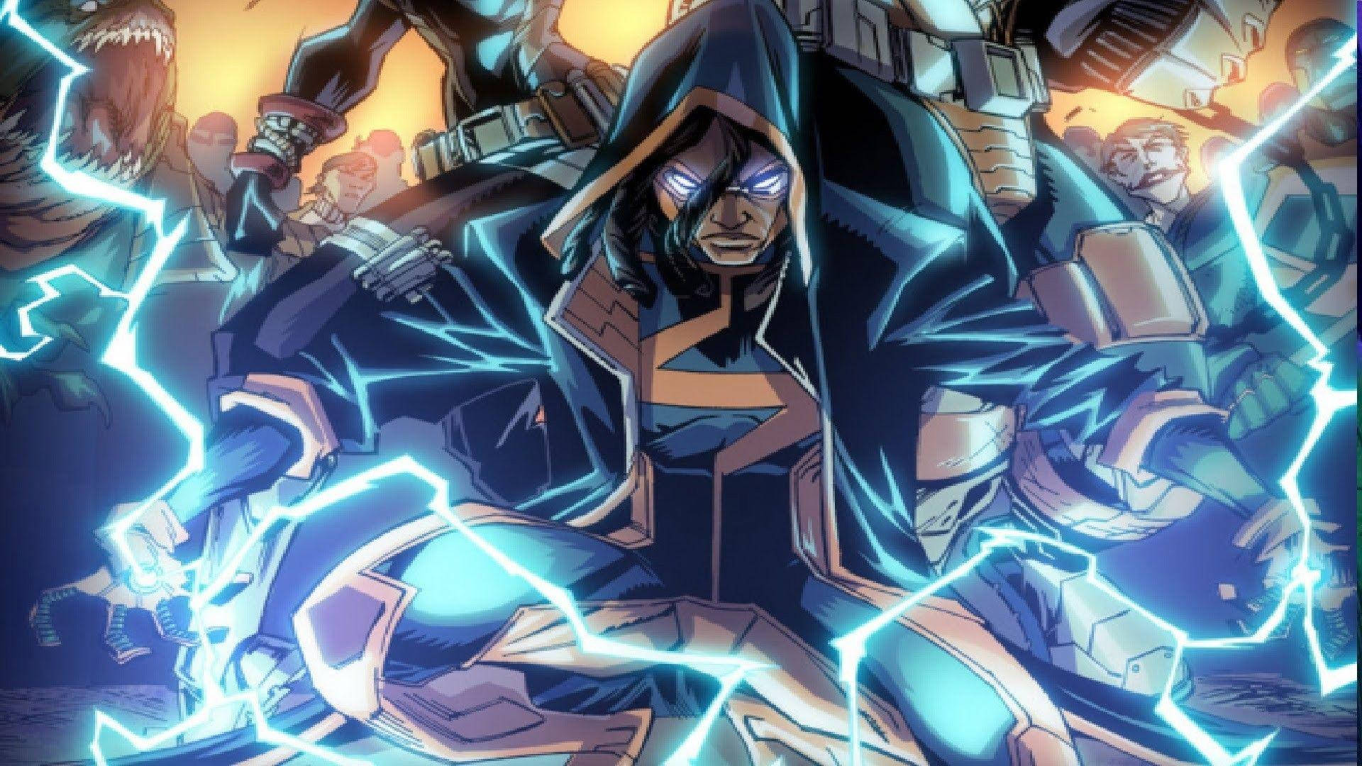 Static Shock Surrounded Wallpaper
