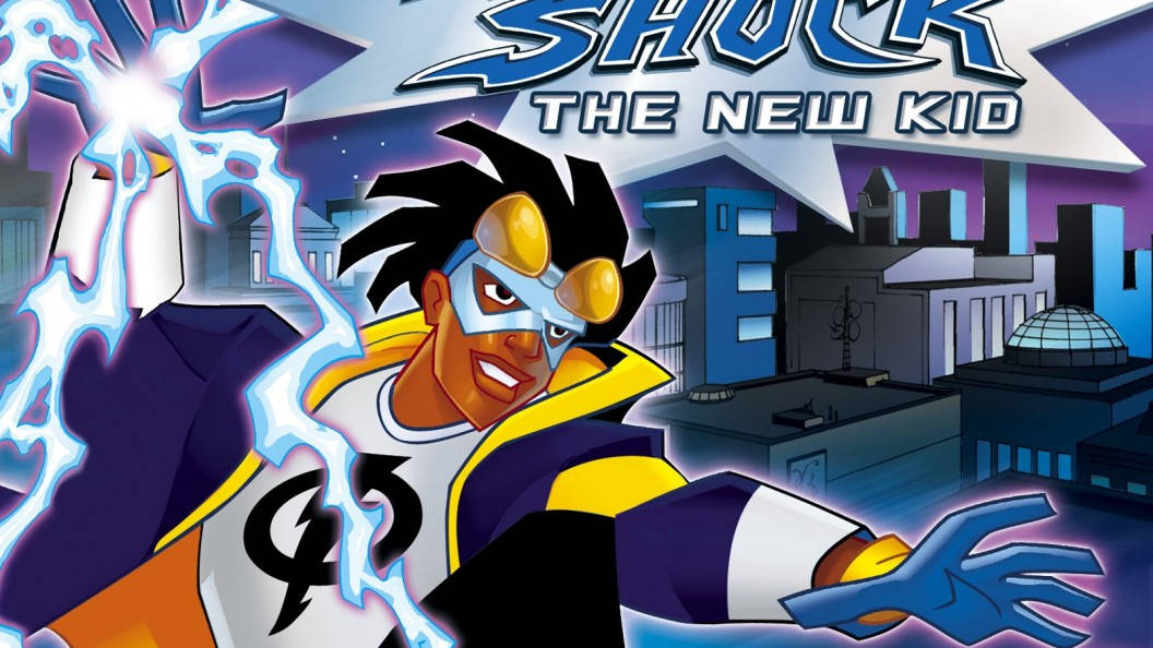 Static Shock With Bolt Wallpaper