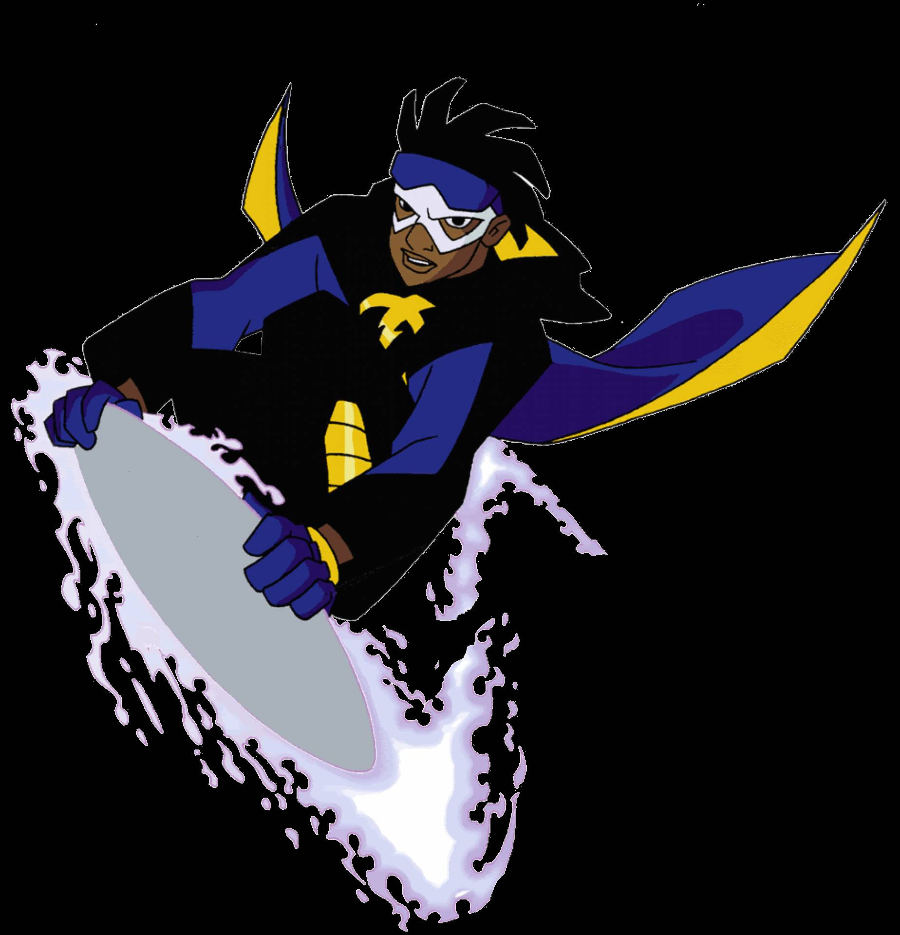 Static Shock With Floating Plate Wallpaper