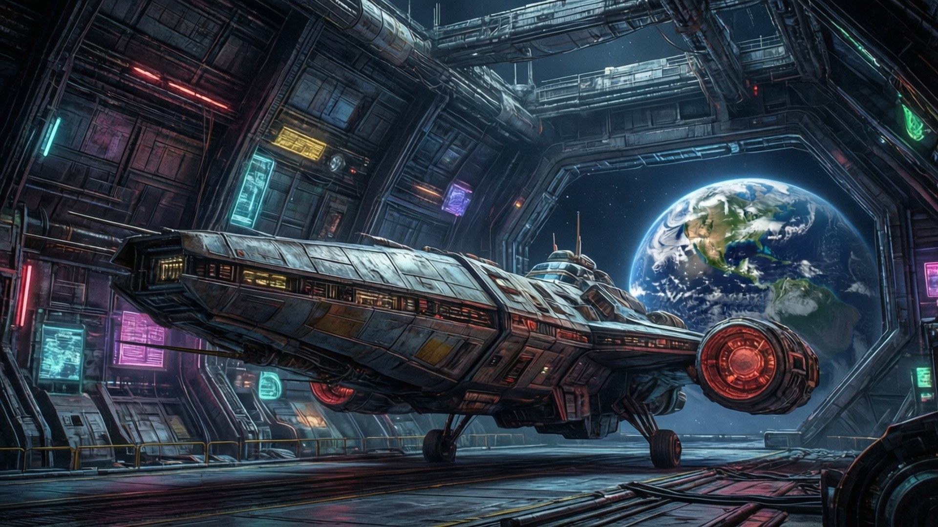 Station Dockning Wallpapers