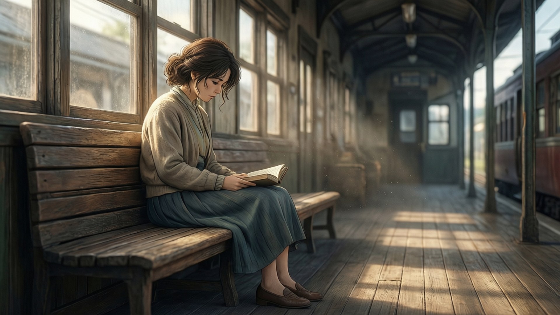 Station Solitude Wallpaper