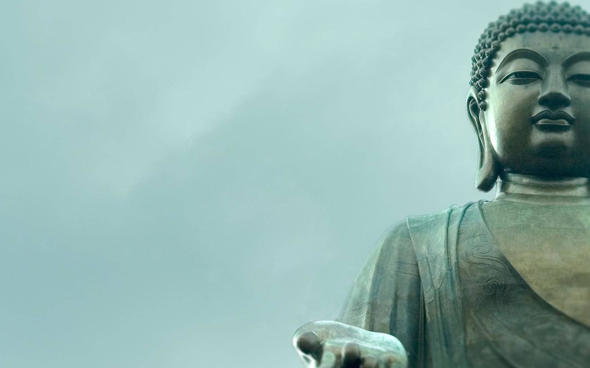 Estatuade Buda En Alta Definición. Fondo de pantalla