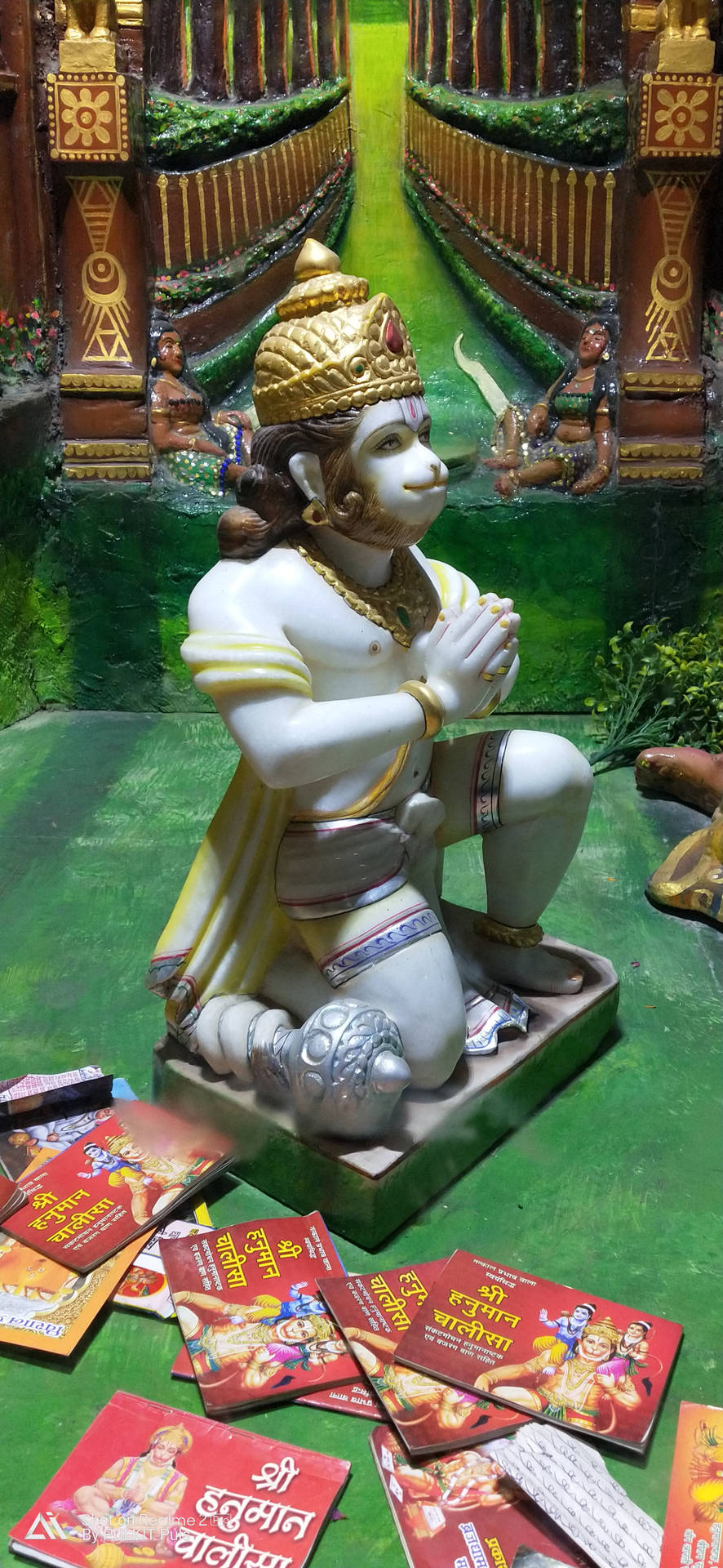 Statue Of Hindu God Hanuman