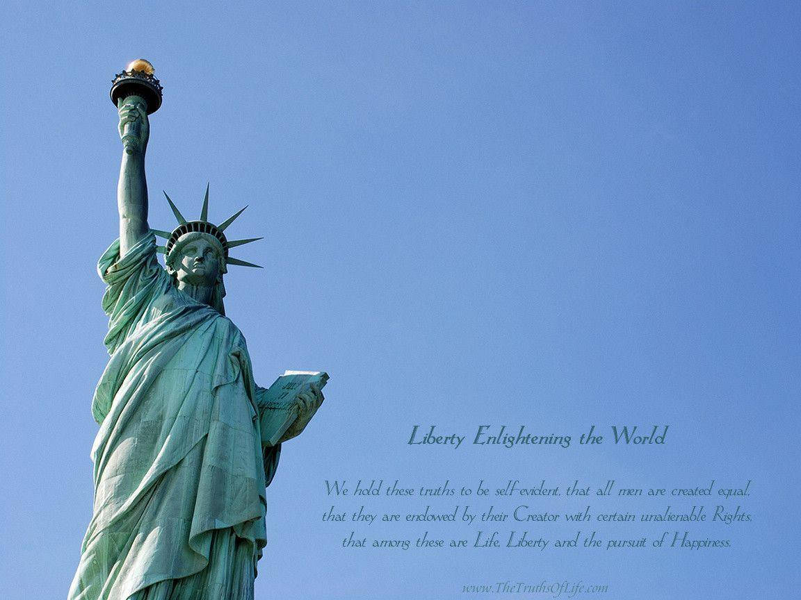 Statue Of Liberty Enlightenment Wallpaper