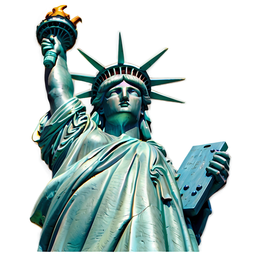Statue Of Liberty Illustration Png 05242024 PNG