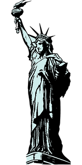Statue_of_ Liberty_ Silhouette PNG
