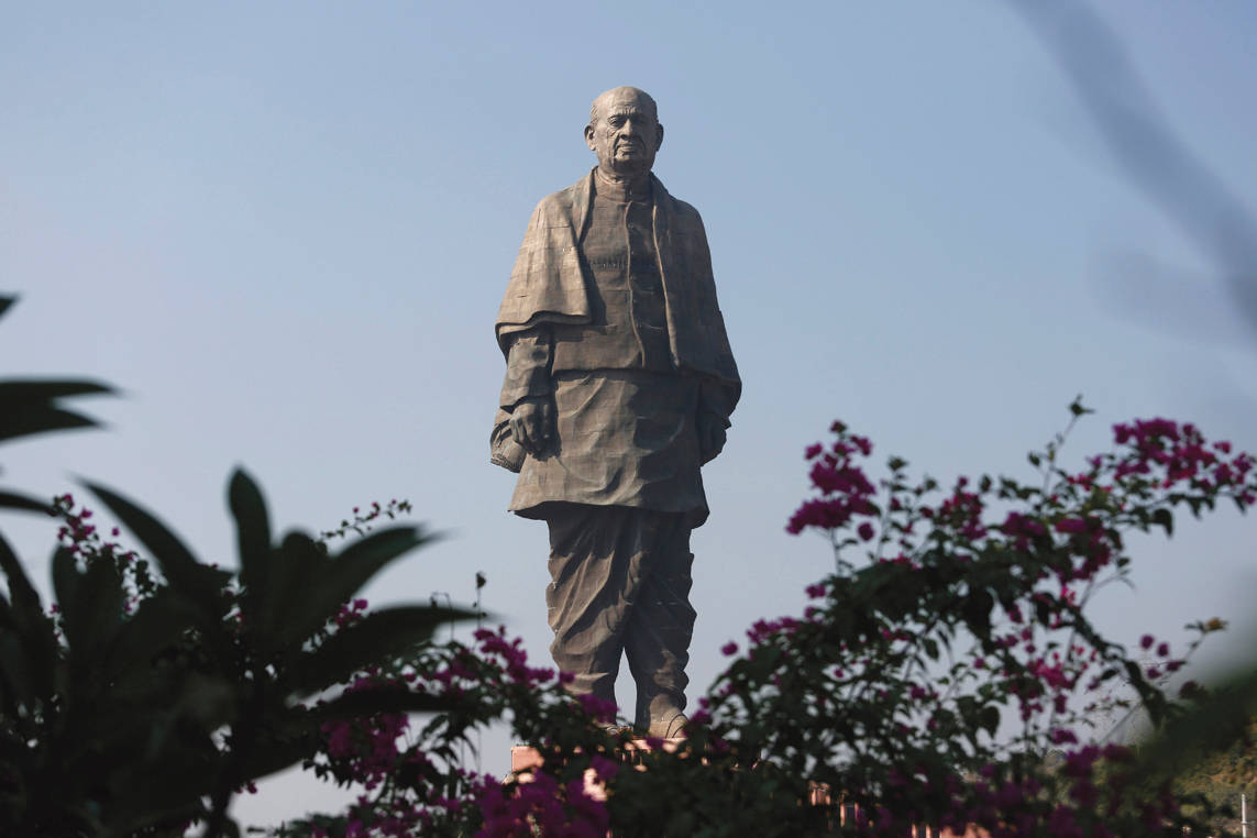 Statua Di Sardar Patel Sfondo