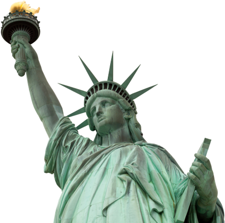 Statueof Liberty Close Up PNG