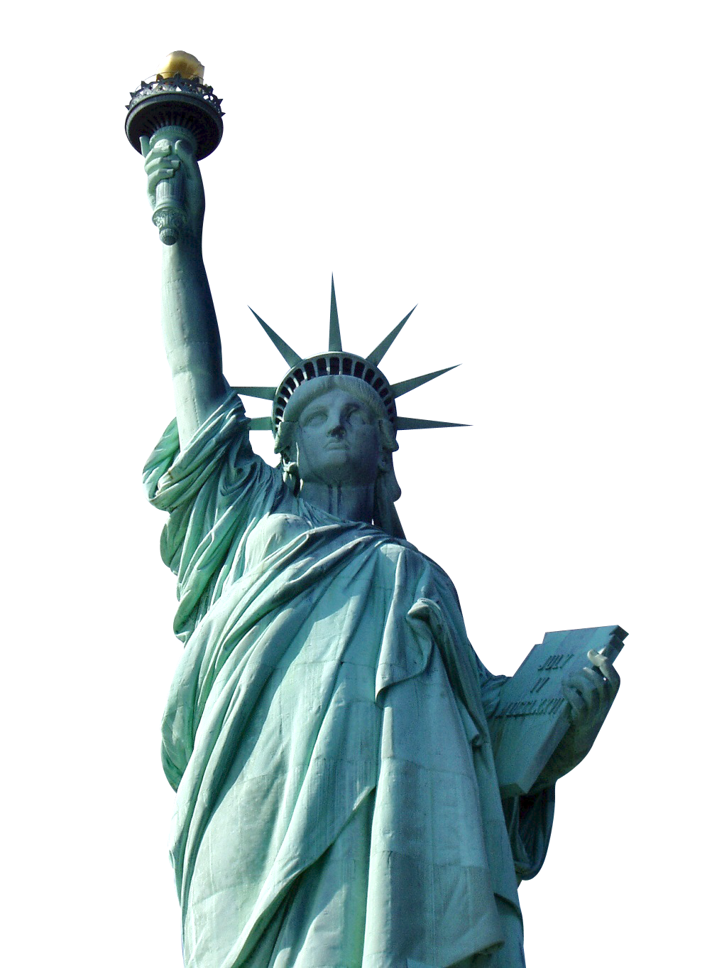 Statueof Liberty Close Up PNG