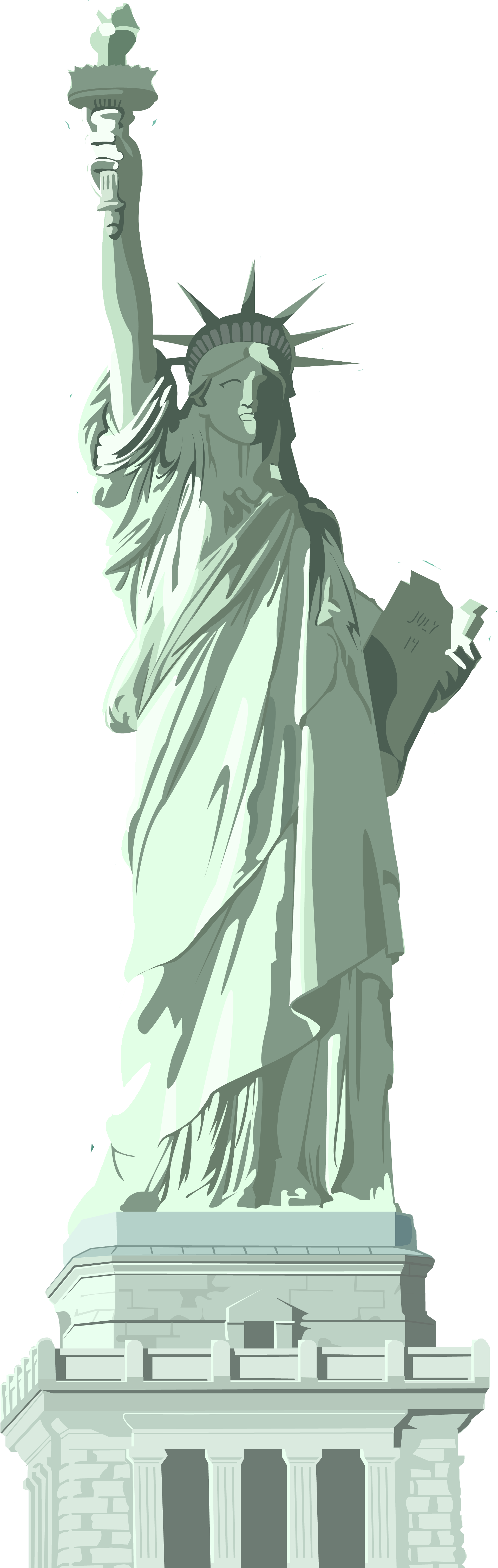 Download Statueof Liberty Illustration | Wallpapers.com