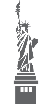 Statueof Liberty Silhouette PNG