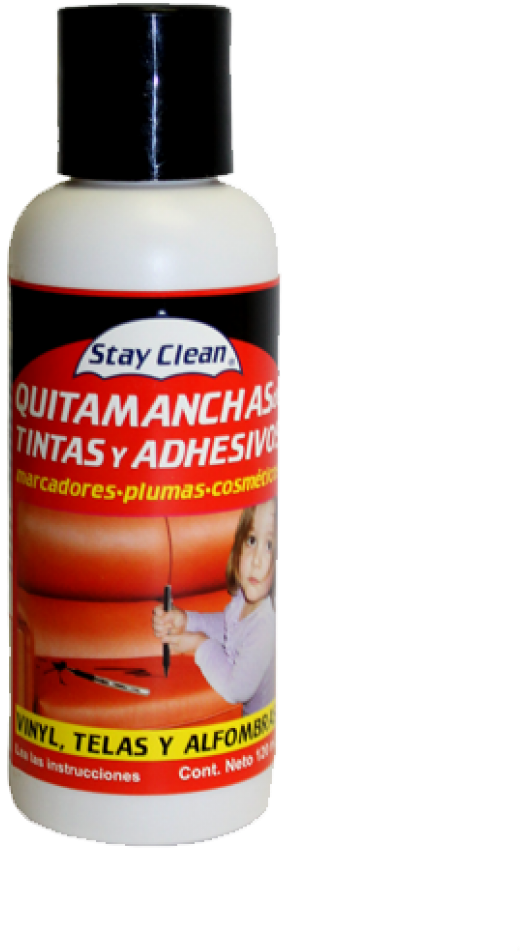 Stay Clean Stain Remover Bottle PNG