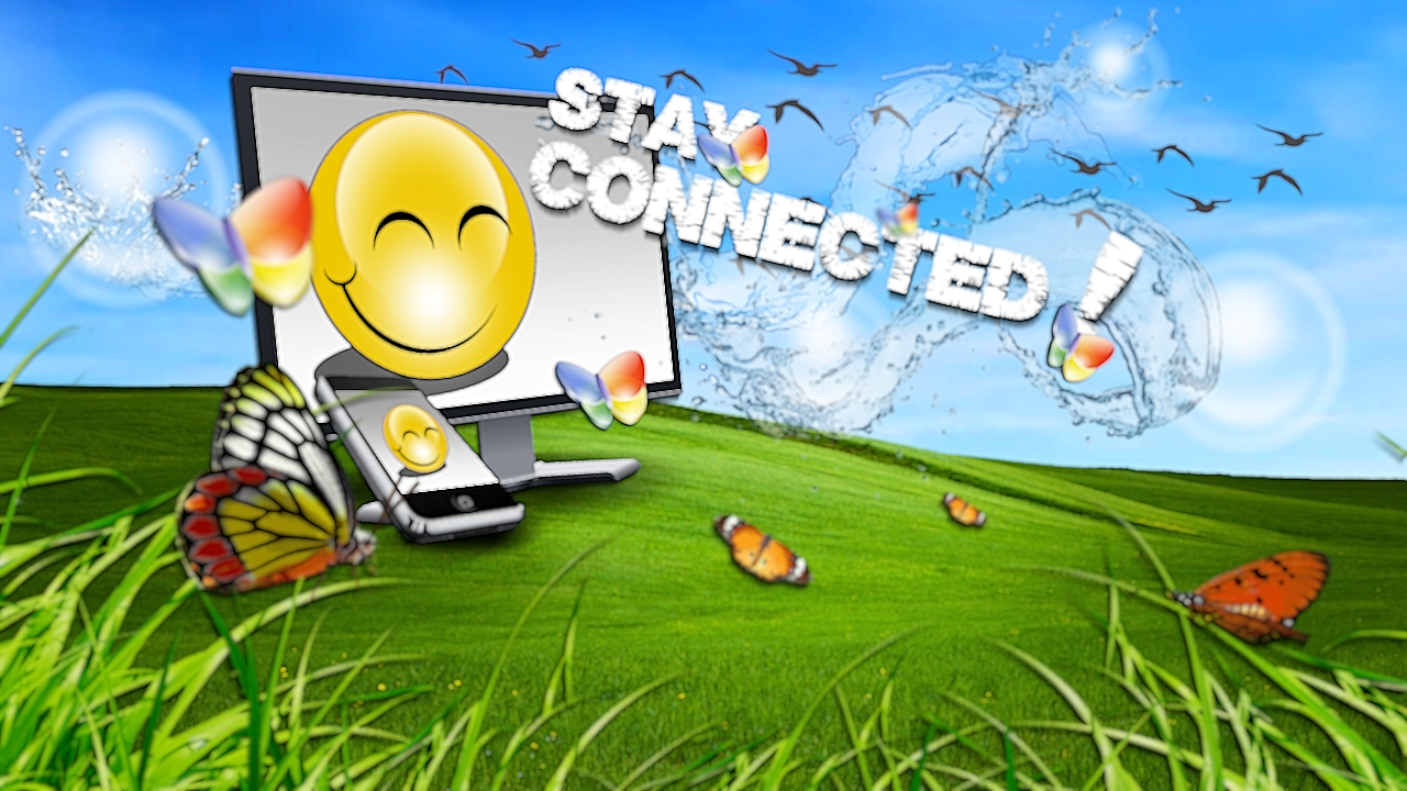 Stay Connected Wallpaper