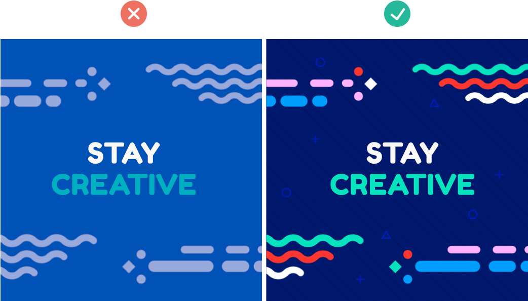 Stay Creative Comparison PNG