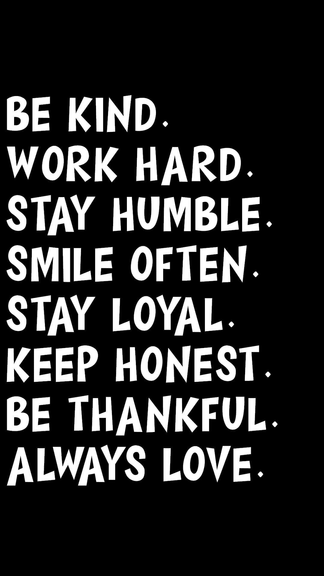 Stay Humble And Be Thankful Wallpaper