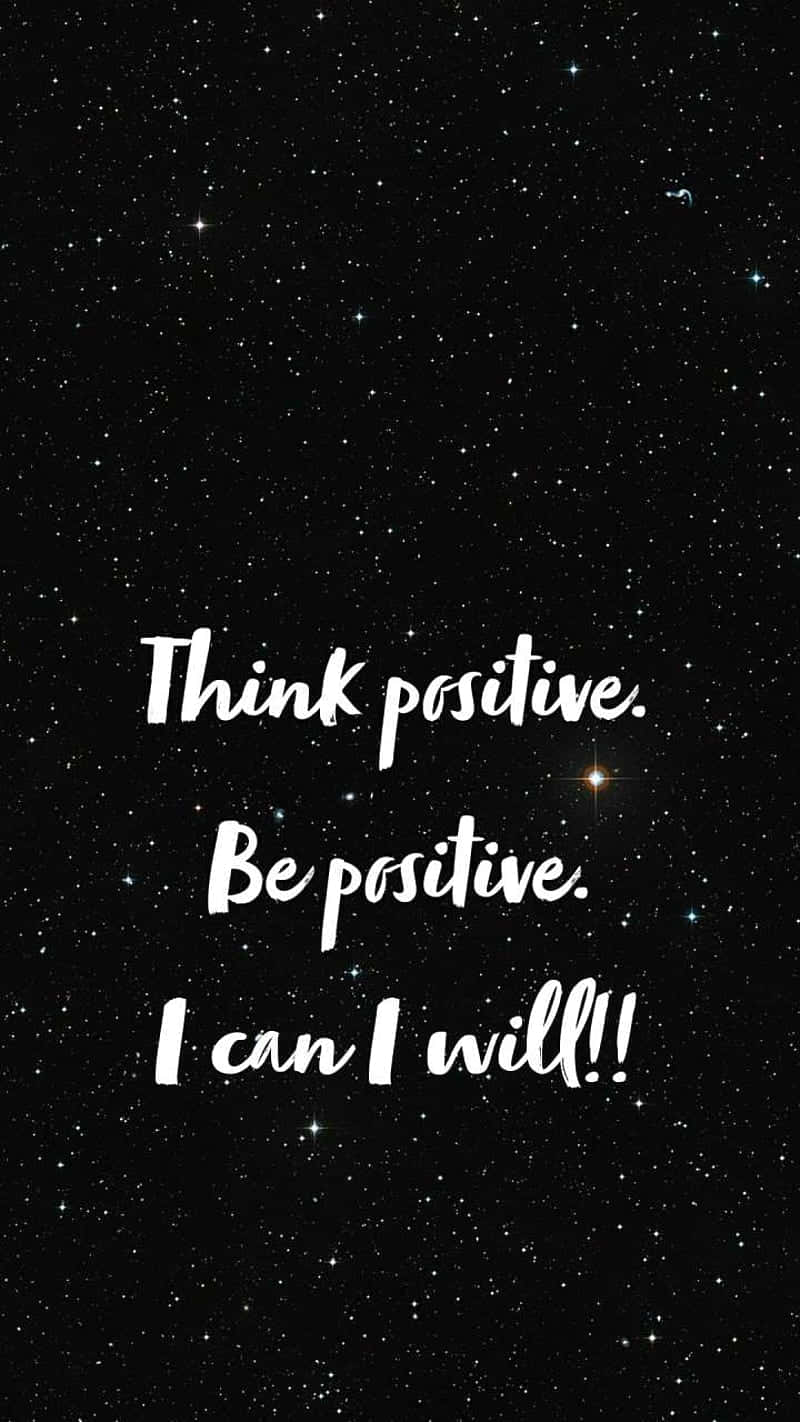 Stay Positive and Embrace Your Day! Wallpaper